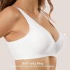 Deep V Bras for Women No Underwire Comfort Wireless