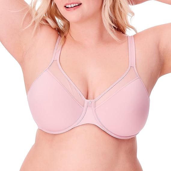 Bali Women's Underwire, One Smooth U Ultra Light T-shirt, Convertible Bra