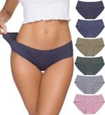 Wealurre Cotton Bikini Women's Breathable Panties Seamless Comfort Underwear