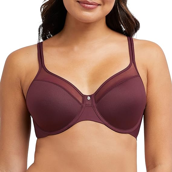 Bali Women's Underwire, One Smooth U Ultra Light T-shirt, Convertible Bra