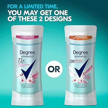 Degree Antiperspirant Deodorant 72-Hour Sweat & Odor Protection Coconut & Hibiscus Deodorant for Women with MotionSense Technology 2.6 oz, Pack of 4