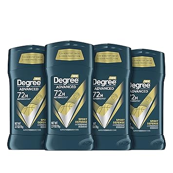 Degree Antiperspirant Deodorant 72-Hour Sweat & Odor Protection Coconut & Hibiscus Deodorant for Women with MotionSense Technology 2.6 oz, Pack of 4