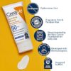 CeraVe 100% Mineral Sunscreen SPF 50 | Face sunscreen With Zinc Oxide & Titanium Dioxide | Hyaluronic Acid + Niacinamide + Ceramides | Oil Free Sunscreen For Face | Travel Size Sunscreen