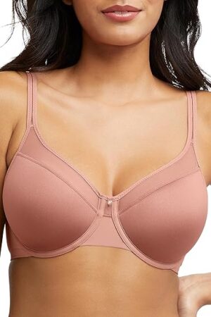 Bali Women's Underwire, One Smooth U Ultra Light T-shirt, Convertible Bra