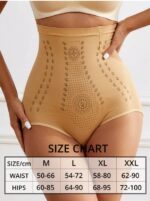 Seamless High-Waisted Tummy Control Butt Lifting Women's Shaping Panties Body Shaper Underwear Postpartum Shapewear