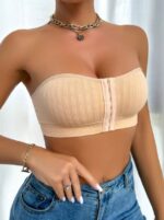 Seamless Front Closure Plunge Bra