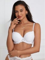 DesireSculpt Women's Lace Detail Underwire Bra