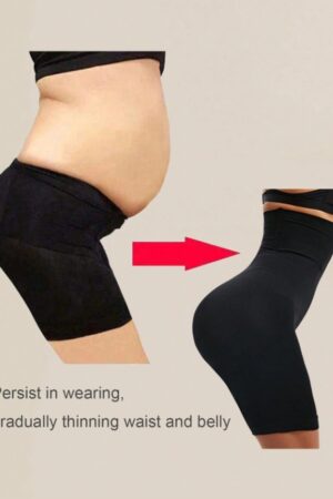 High Waist Trainer Body Shaper Shorts Bottoms Tummy Slimming Sheath Woman Flat Belly Control Panties Hip Butt Lifter Panty Shapewear