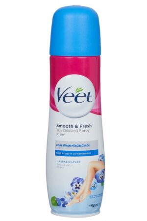 Veet Spray On Hair Removal Cream Legs & Body Normal 150ml