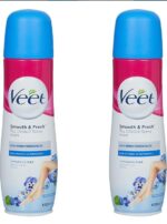 Veet Spray On Hair Removal Cream Legs & Body Normal 150ml