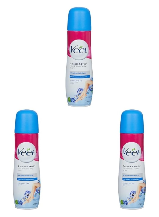 Veet Spray On Hair Removal Cream Legs & Body Normal 150ml