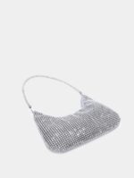 Glitter Bling, Sequin, Luxury, Shiny Rhinestone Decor Hobo Bag Glamorous Evening Bag, Dinner Bag Faux Pearl For Party Girl, Woman, Bride Perfect For Party, Wedding, Prom, Dinner/Banquet, For Matching, Outfit,Perfect For Wedding Dress,Formal Dresses For Women,Prom Dress,Birthday Dress